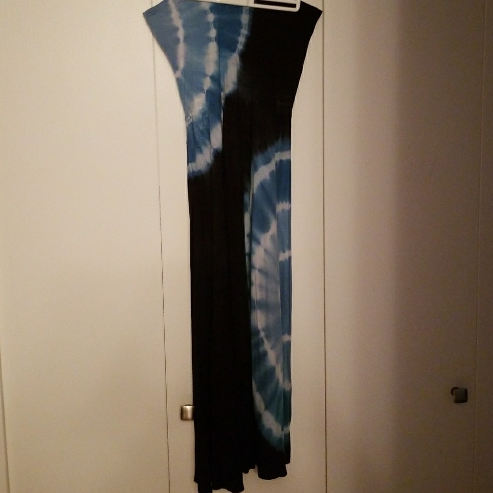 tie-dyed maxi